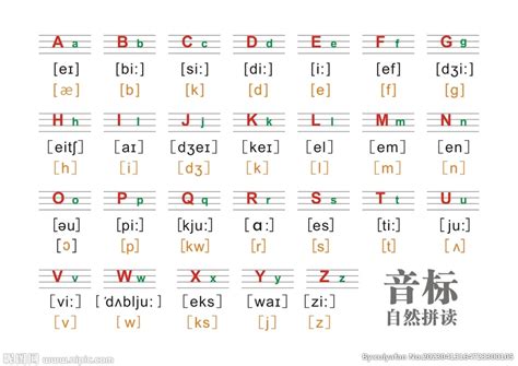 26字母|英语26个字母大小写(附音标中文助读)